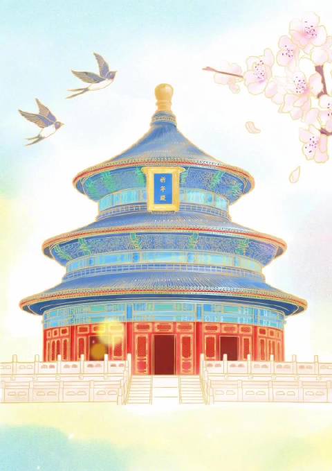 在天坛赴一场美好之约