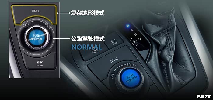 看完秒懂，双擎rav4驾驶模式简示_RAV4荣放论坛-论坛