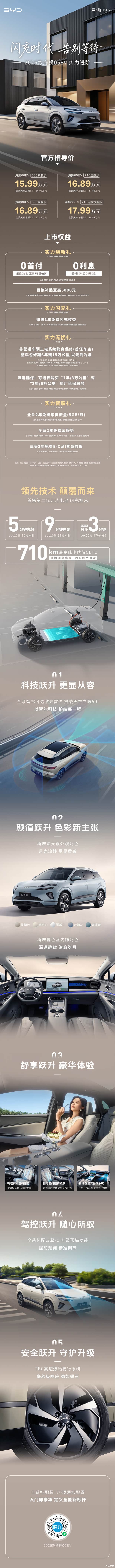 2026款海狮06EV实力进阶 售价15.99万元-17.99万元