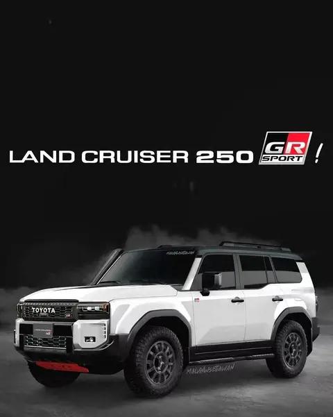 新款丰田普拉多GR SPORT版曝光 配专属外观套件