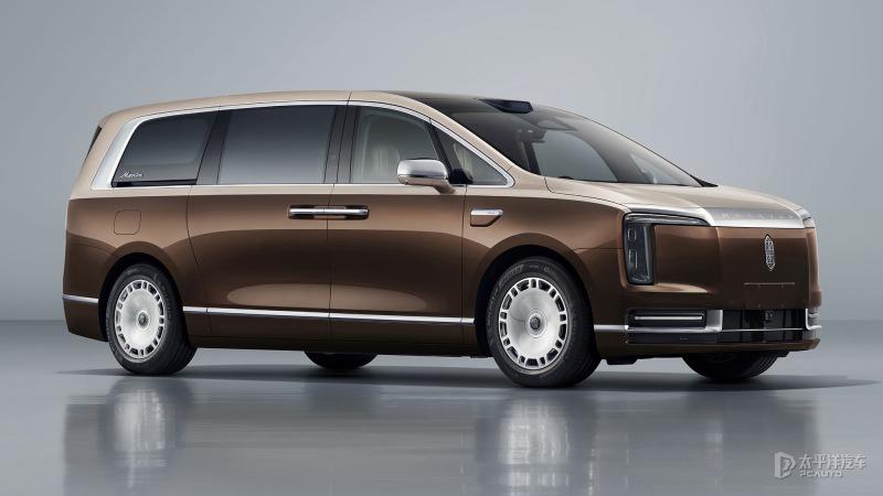 尊界V800申报图 大型MPV/1.5T增程混动 车长近5米5/轴距超3米4_ZAKER新闻
