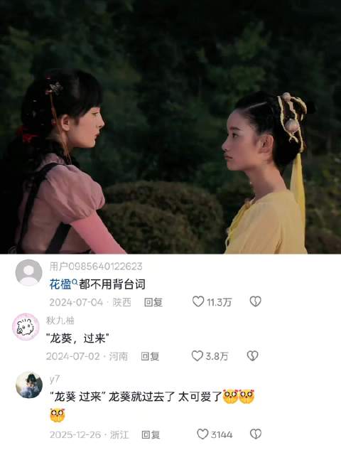 “龙葵 过来” 龙葵就过去了 太可爱了