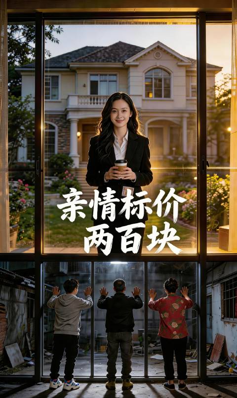 短剧·亲情标价两百块-第35集-女主陈夕意外中得一百万、一千万两张彩票，她先将百万彩票交给父母，不料父母重男轻女，当即决