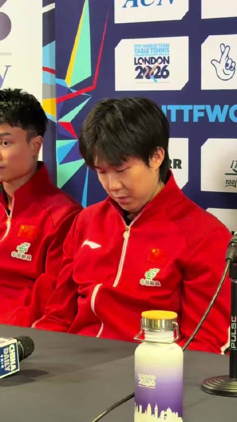 伦敦世乒赛发布会上外媒问樊振东能否回归国家队