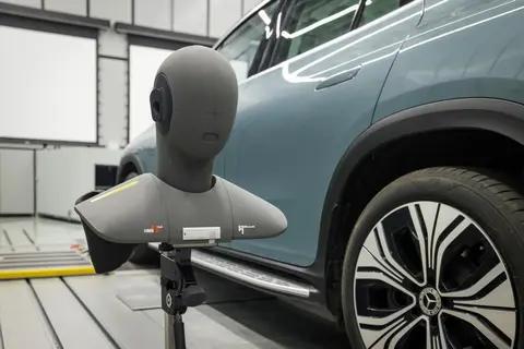 高温长途体验2024款奔驰EQE纯电SUV：有点“玄学”在身上