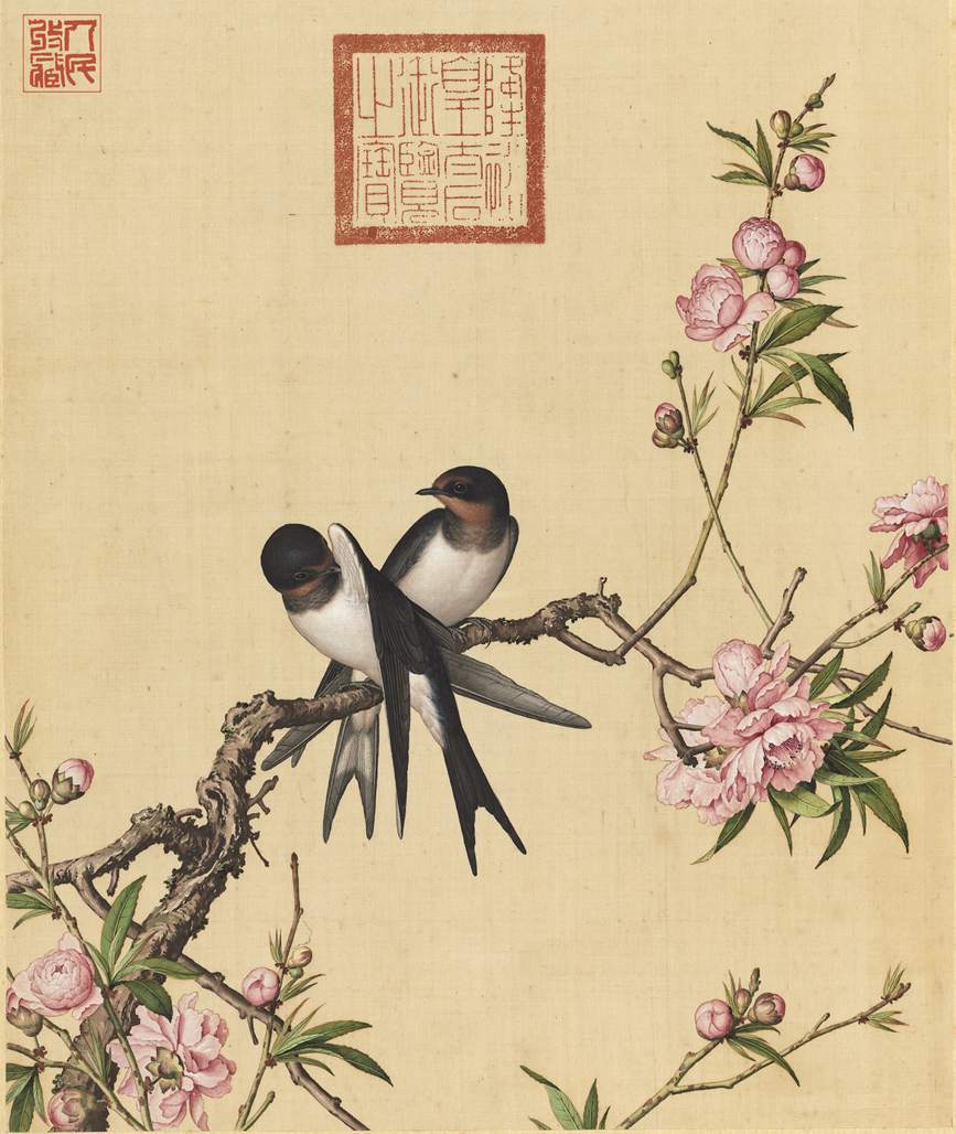 绘繁花盛景 “桃之夭夭”数字水墨上线