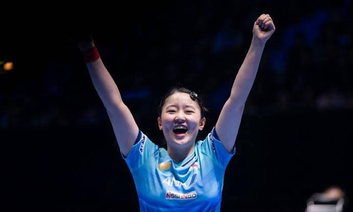 张本美和自评：感受到王曼昱的胆怯，借机强势取胜_比赛_中国队_训练