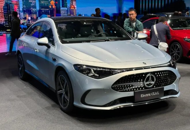奔驰CLA纯电版来了，加长幅度相当的克制 | BitAuto United Arab Emirates