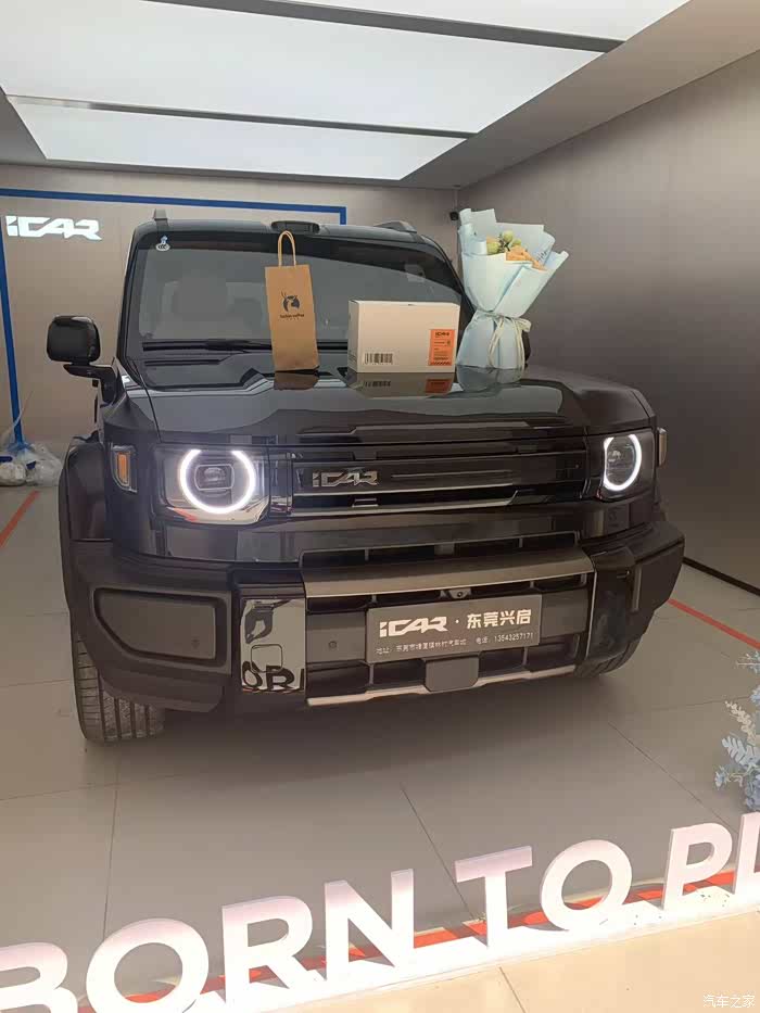 黑武士登场!喜提iCAR V27，方盒子的硬派与家用我全都要_iCAR V27论坛