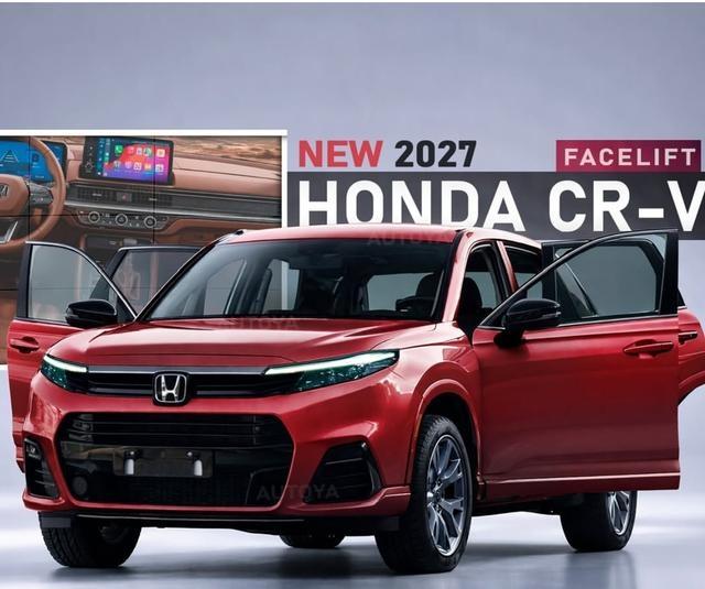 海外媒体爆料全新换代本田CR-V，新增氢动力版本可选，2027年面世。这不是一次简单改款，而是一场关于技术路线的战略试探