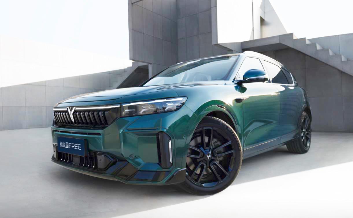 2024款岚图FREE,新型东安1.5T增程器,Apollo辅助驾驶