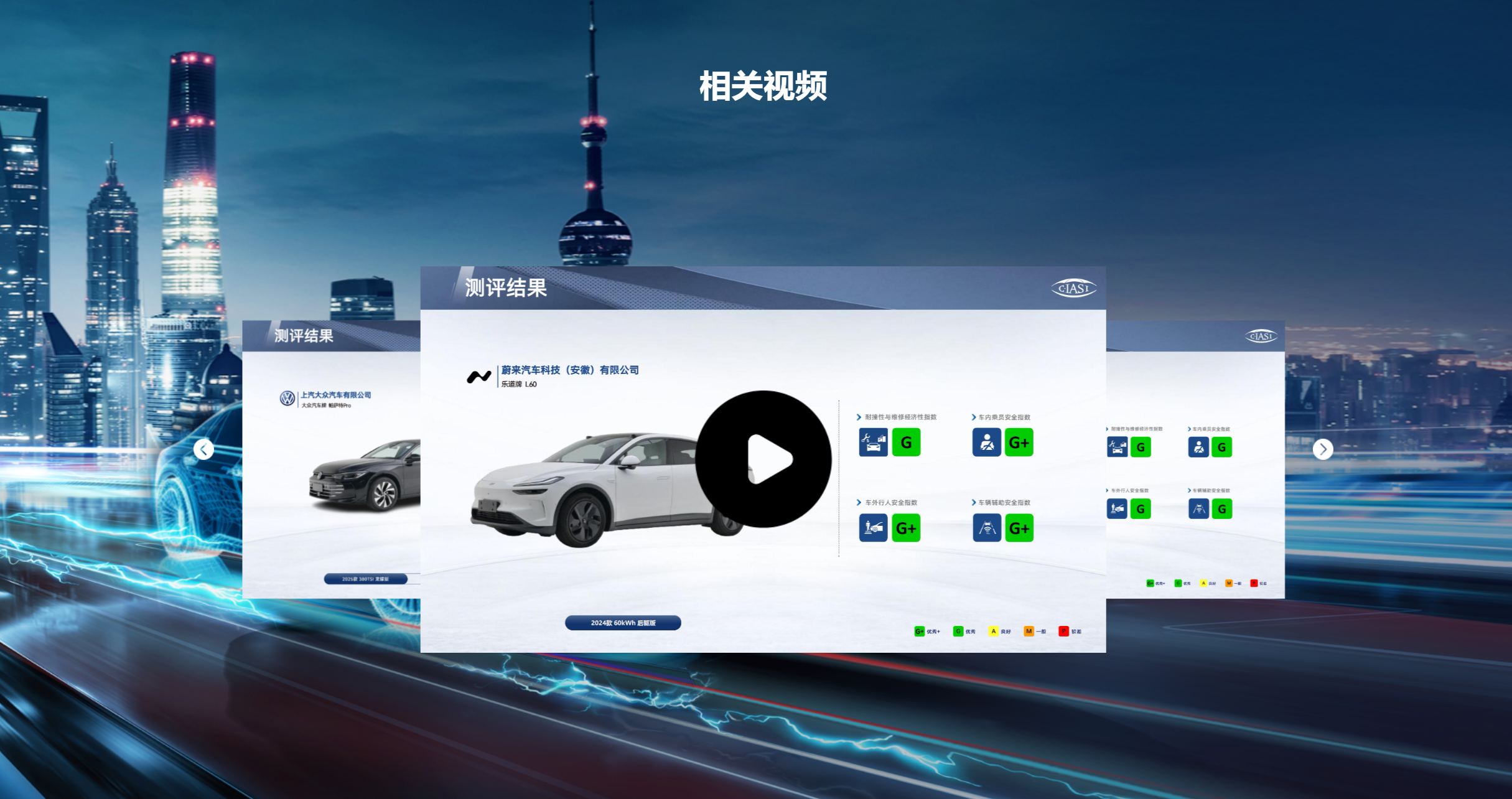 中保研最新测评车型结果，大家9翻车，蔚来赢麻了?