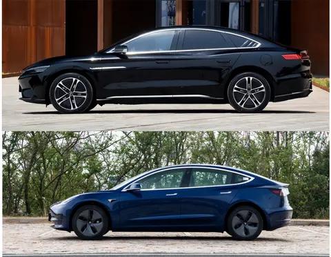 20万级新能源轿车对决:小米SU7、特斯拉Model 3、比亚迪汉怎么选