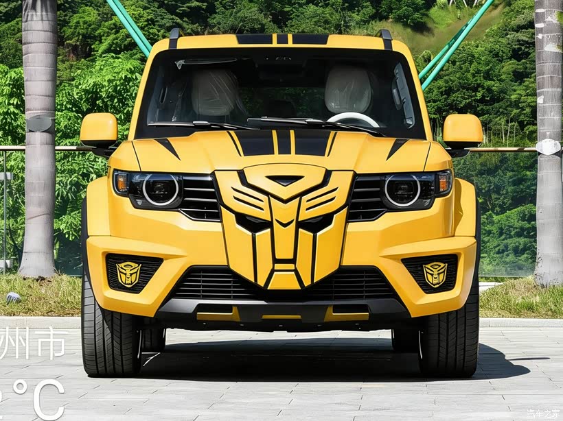 谁懂啊!iCAR V27变身大黄蜂也太帅了吧