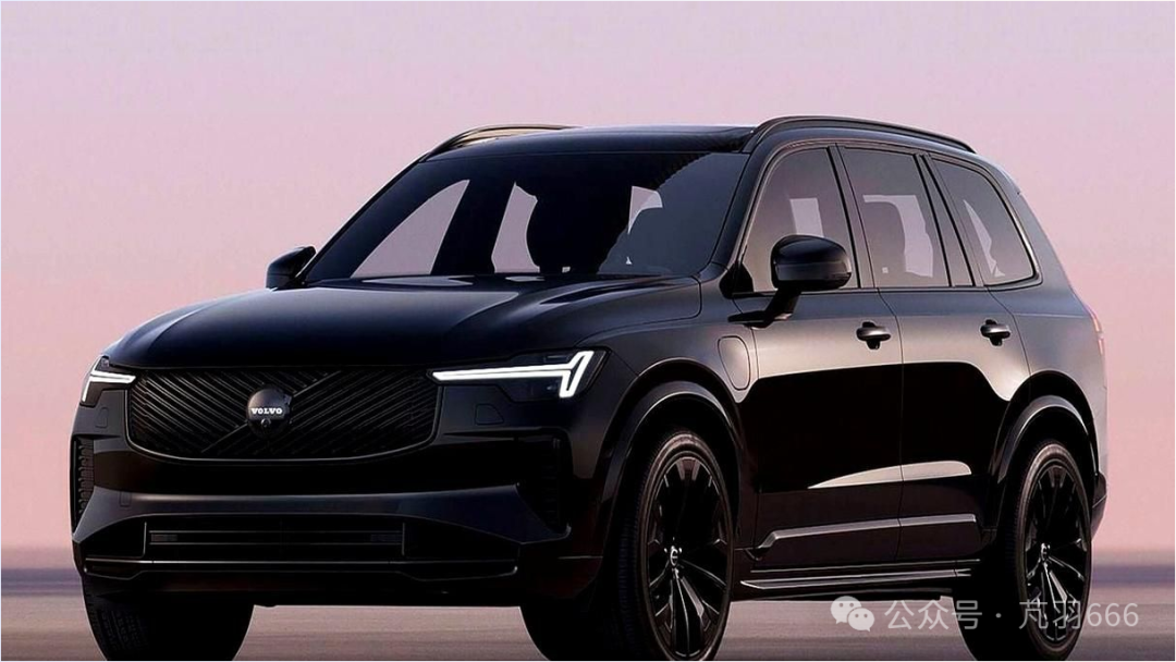全新沃尔沃XC90,“黑武士”造型,搭载2.0T+48V轻混,售价73.6万起!