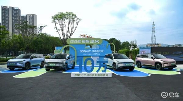 10万级入门纯电首选，铂智3X把 “超值”干到天花板
