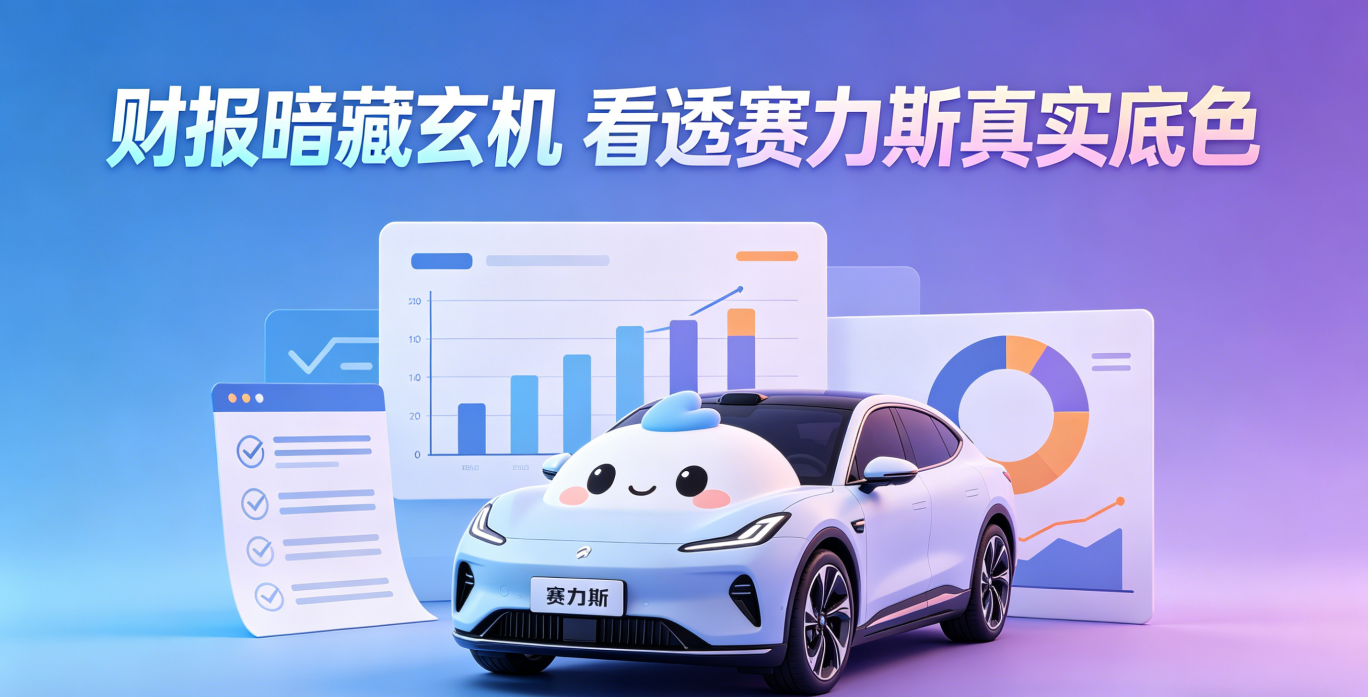 财报暗藏玄机 看透赛力斯真实底色