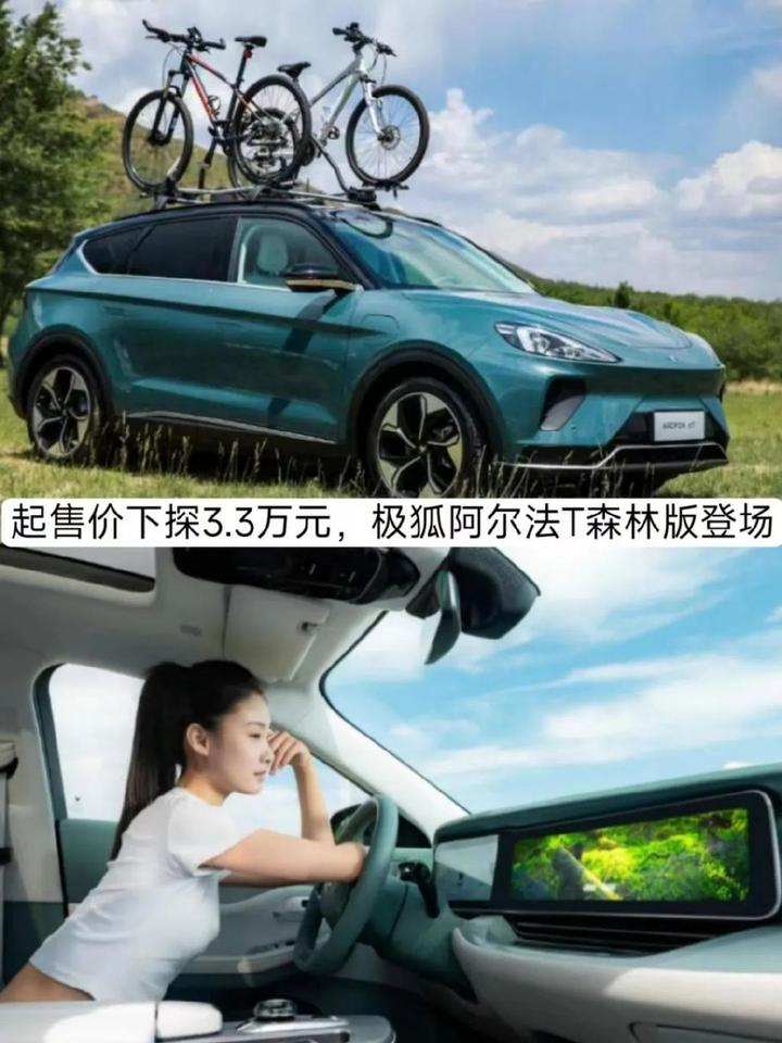 起售价下探3.3万,最高续航688km极狐阿尔法T森林版登场