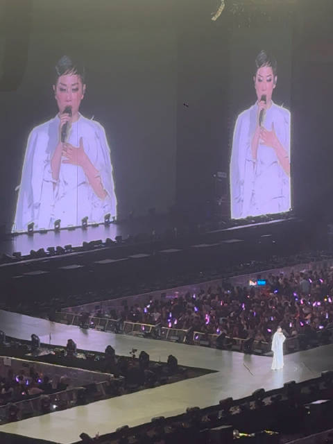 林忆莲哽咽致谢香港乐坛，演唱会传递深情