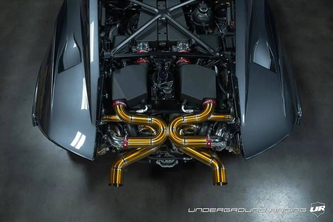 【直线加速赛神器】兰博基尼Huracan STO升级记:从631马力到2000马力+_动力_赛车_地下