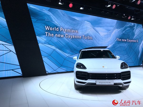 保时捷全新Cayenne Turbo全球首秀 百公里加速仅需4.1秒