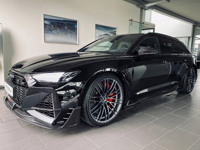奥迪ABT RS6-R进店实拍!搭4.0T+8AT,动力大幅提升