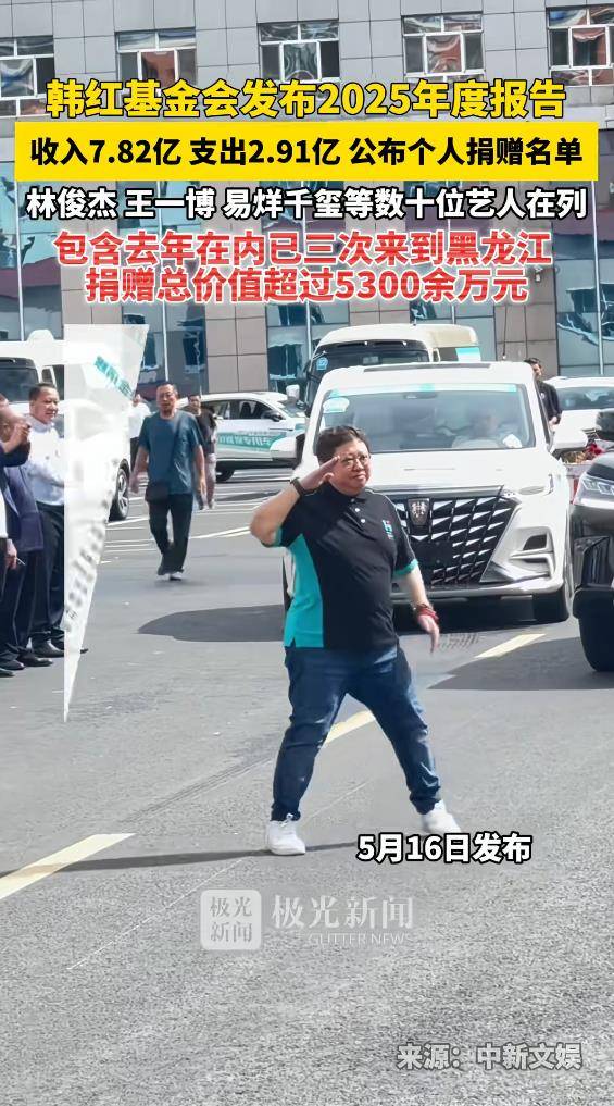 众多明星在韩红基金会捐赠名单中，网友:这份明星捐款名单太亮眼_易烊_林俊杰_谭松韵