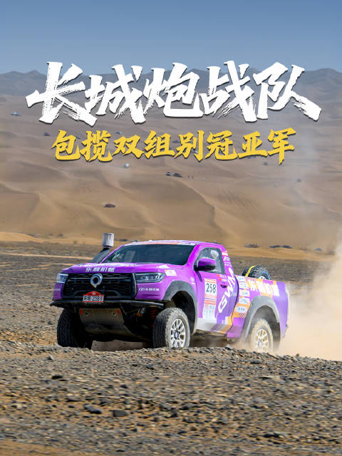 长城炮SS1包揽双冠,245公里极限穿越戈壁沙漠