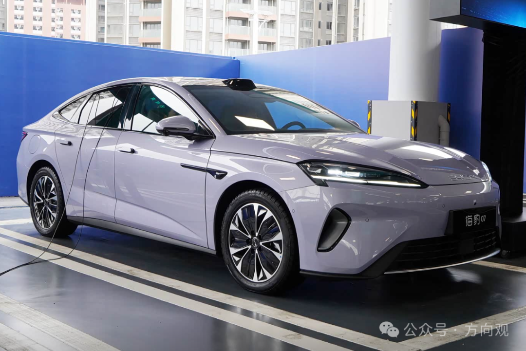 2026 款海豹07 EV 搭载第二代刀片电池 16.99万起