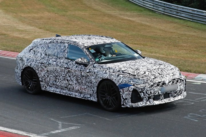 新一代奥迪 RS6 曝光!换用 V8 双涡轮插混,三厢版同步回归