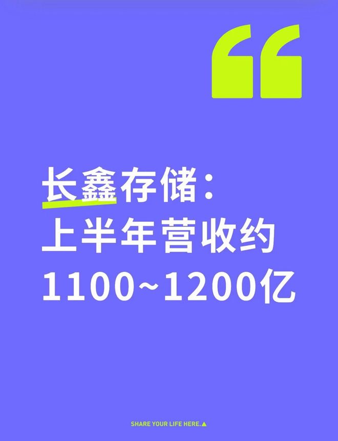 长鑫存储IPO，更新