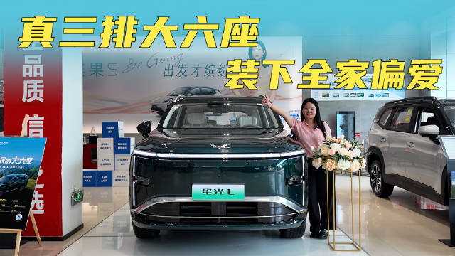 五菱星光L：真三排大六座，装下全家偏爱