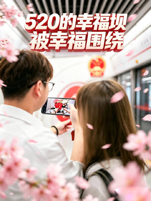 合肥轨道幸福坝站连续三年为新人办理婚姻登记