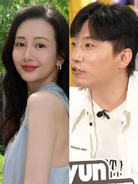 王鸥带娃逛街，何九华承认当爸，都不承认对方在玩躲猫猫吗