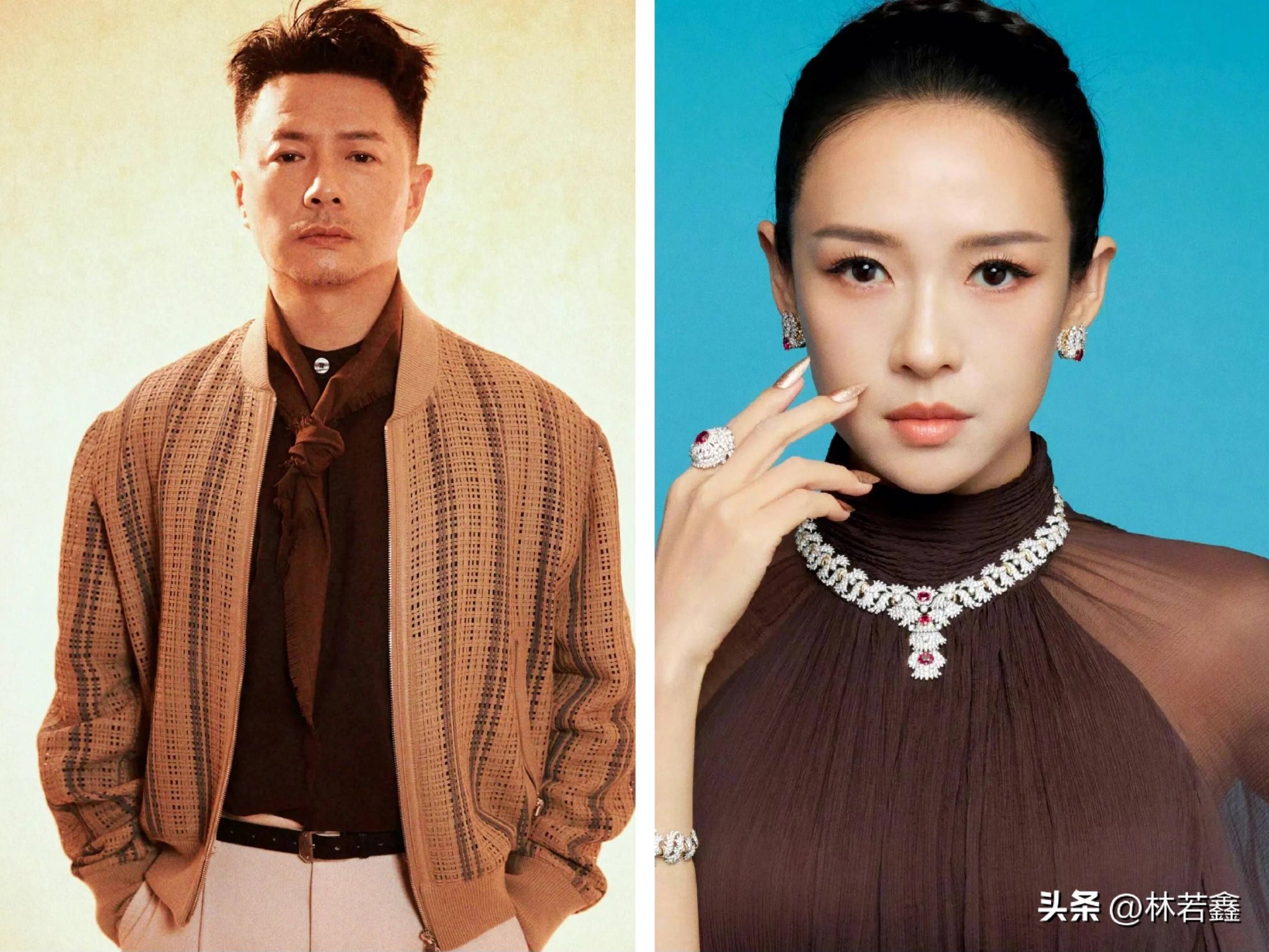 章子怡段奕宏新电影开拍，章子怡造型曝光，段奕宏穿搭引热议