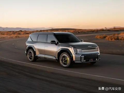 起亚2026 款 EV9 续航里程更长,价格更低
