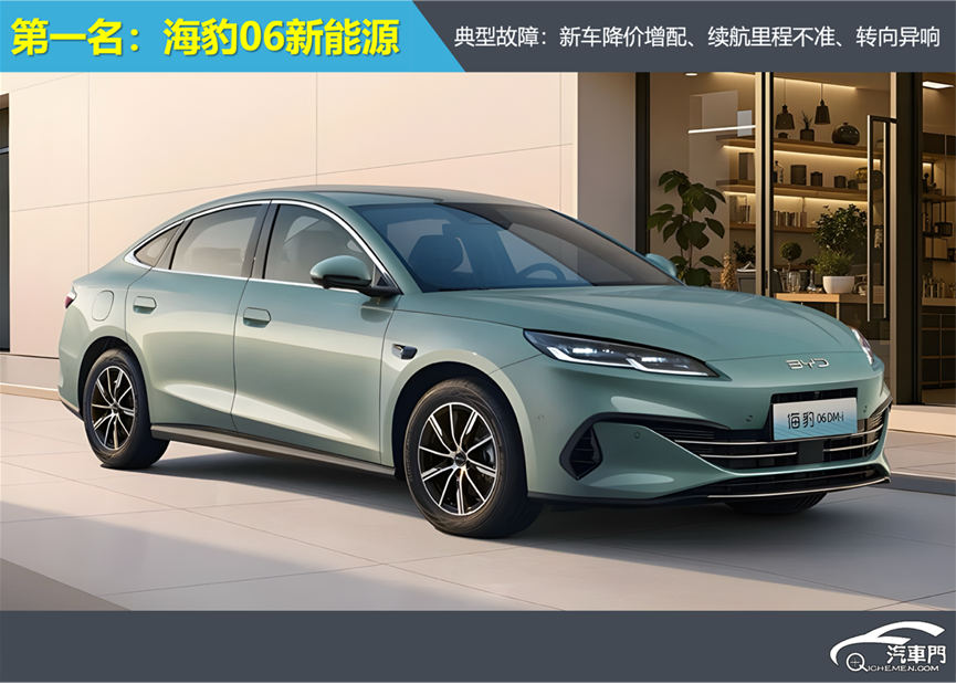 2025年度中型车投诉指数排行:多个老面孔上榜_新闻
