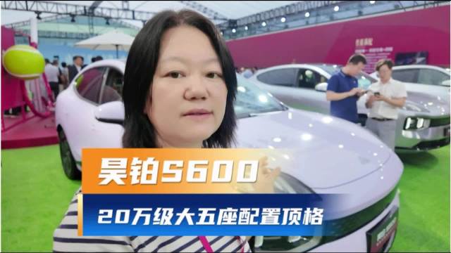 昊铂S600，28万级大五座，配置顶格