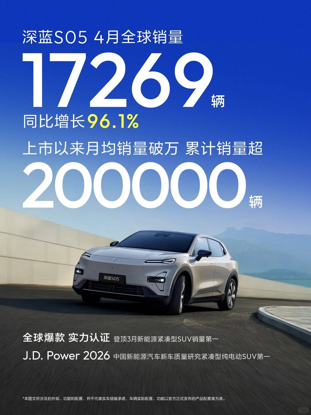 亲民代步首选!深蓝 S05 终端走量火爆,平价新能源家用车口碑出圈