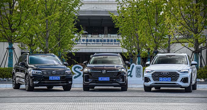 中型SUV跨级横评,昂科威Plus 、奥迪Q5L、途观L到底该选谁?