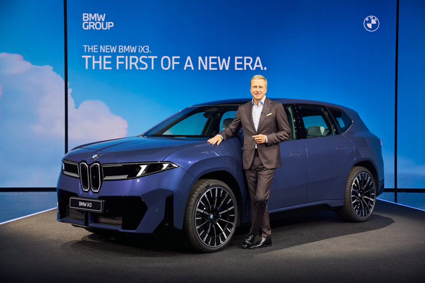 宝马以创新科技重塑豪华电动出行体验 新世代BMW iX3全球首发