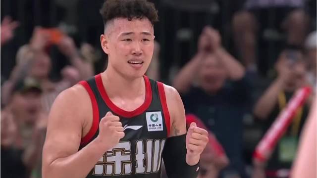 深圳男篮八人轮换六人得分上双力克广厦