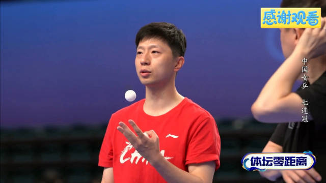 王曼昱赛前请教马龙，孙颖莎称常与龙队交流