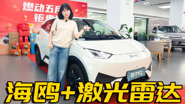 激光雷达来了～2026款比亚迪海鸥四大升级，一条视频讲清楚