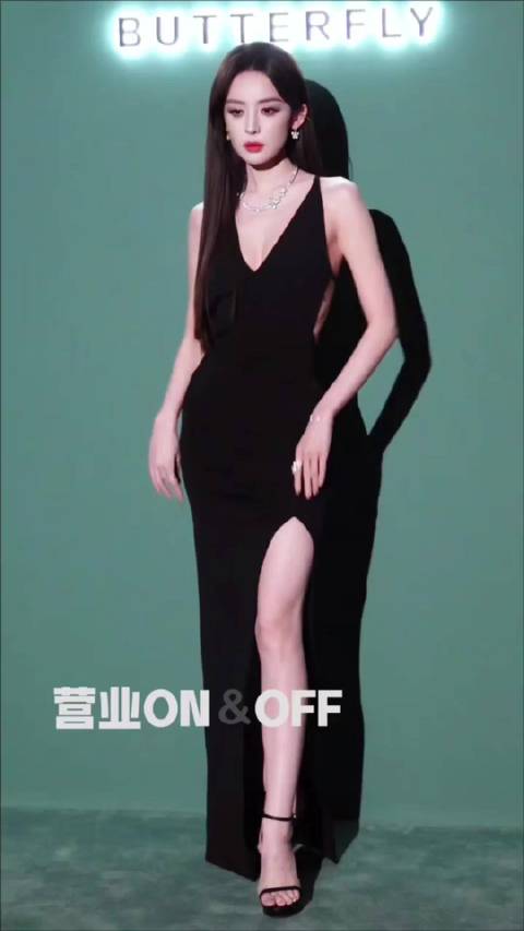 娜扎GRAFF格拉芙蝴蝶之夜生图，美神降临