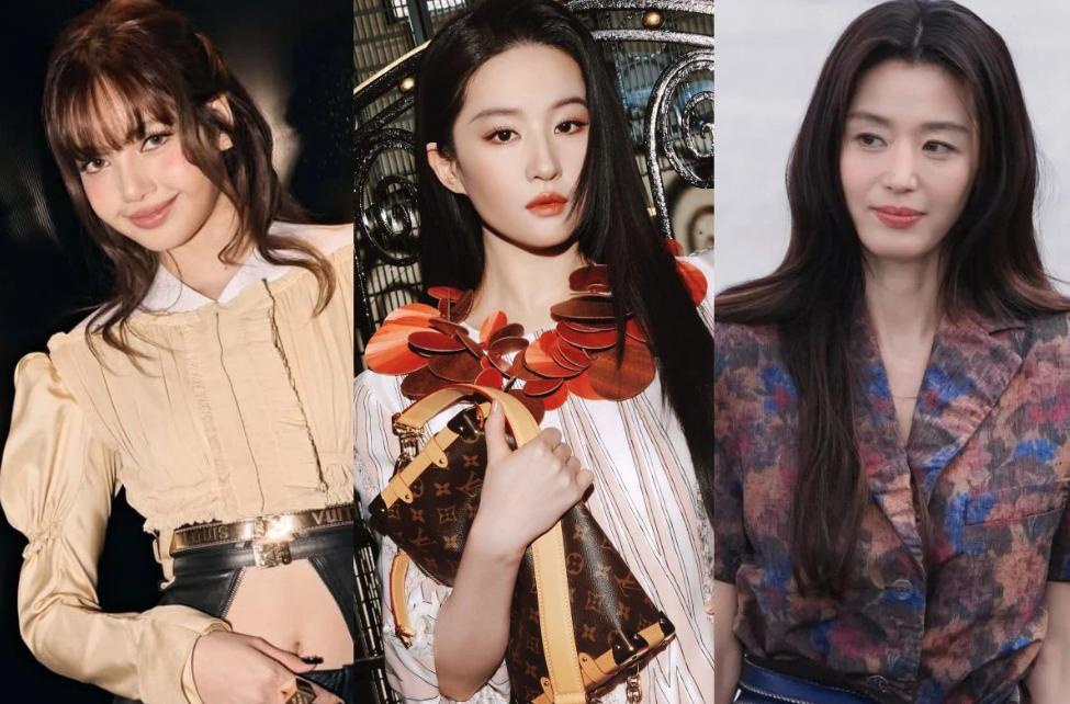 刘亦菲现身LV巴黎大秀穿搭美翻,获赞行走的玫瑰,气势碾压同场Lisa与全智贤