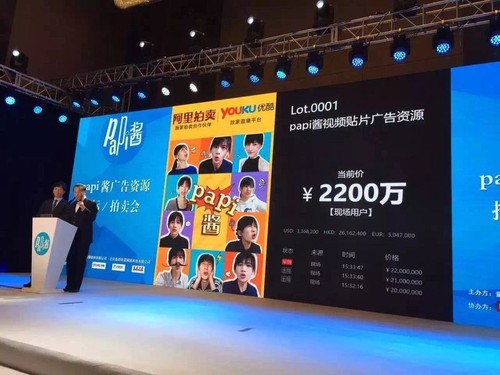 丽人丽妆双十一首次启用papi酱广告资源