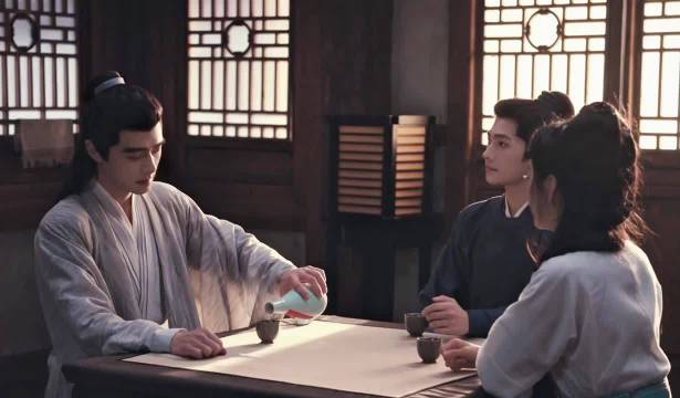杨洋章若楠方逸伦《雨霖铃》演绎三种江湖情谊