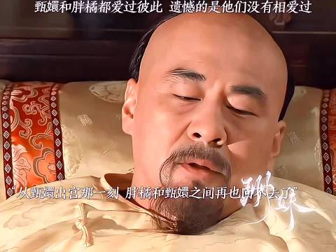 甄嬛胖橘都爱过彼此，遗憾的是他们没有相爱过