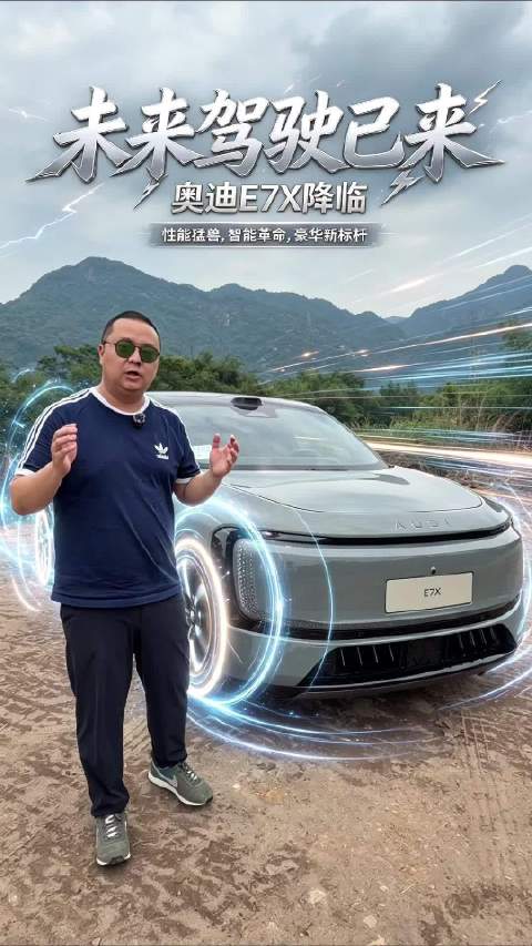 试驾奥迪E7X：公路之王 陆地豪头！